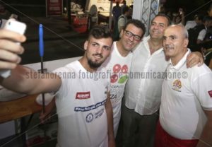 Inaugurazione del Pizza Village 2018 con autorità e organizzatori - Stefano Renna fotografia e comunicazione blog