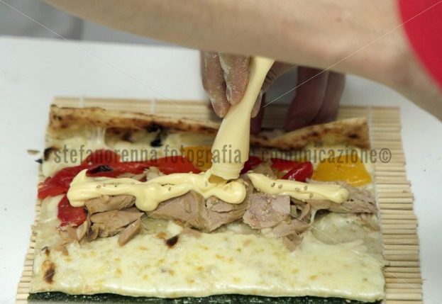 La giapponese pizza Sushi - Stefano Renna fotografia e comunicazione blog