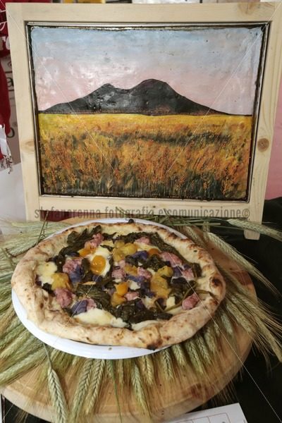 La pizza Campo di Grano sotto al Vesuvio - Stefano Renna fotografia e comunicazione blog