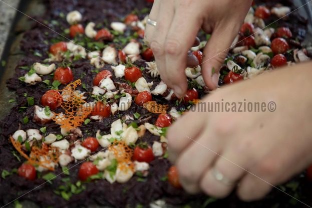 La pizza Polipo alla francese - Stefano Renna fotografia e comunicazione blog