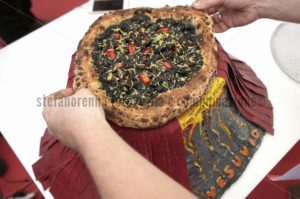 Trofeo Caputo 2018: alcune pizze presentate al concorso.