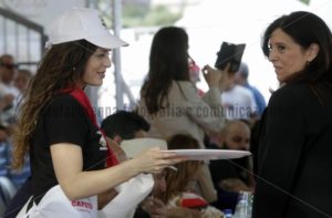 Trofeo Caputo 2018 : le hostess allo stand Caputo - Stefano Renna fotografia e comunicazione blog