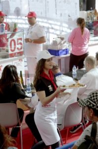 Trofeo Caputo 2018 : le hostess allo stand Caputo - Stefano Renna fotografia e comunicazione blog