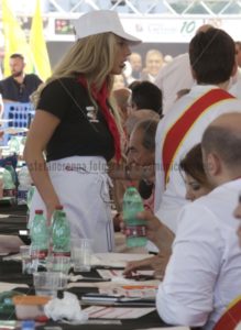 Trofeo Caputo 2018 : le hostess allo stand Caputo - Stefano Renna fotografia e comunicazione blog
